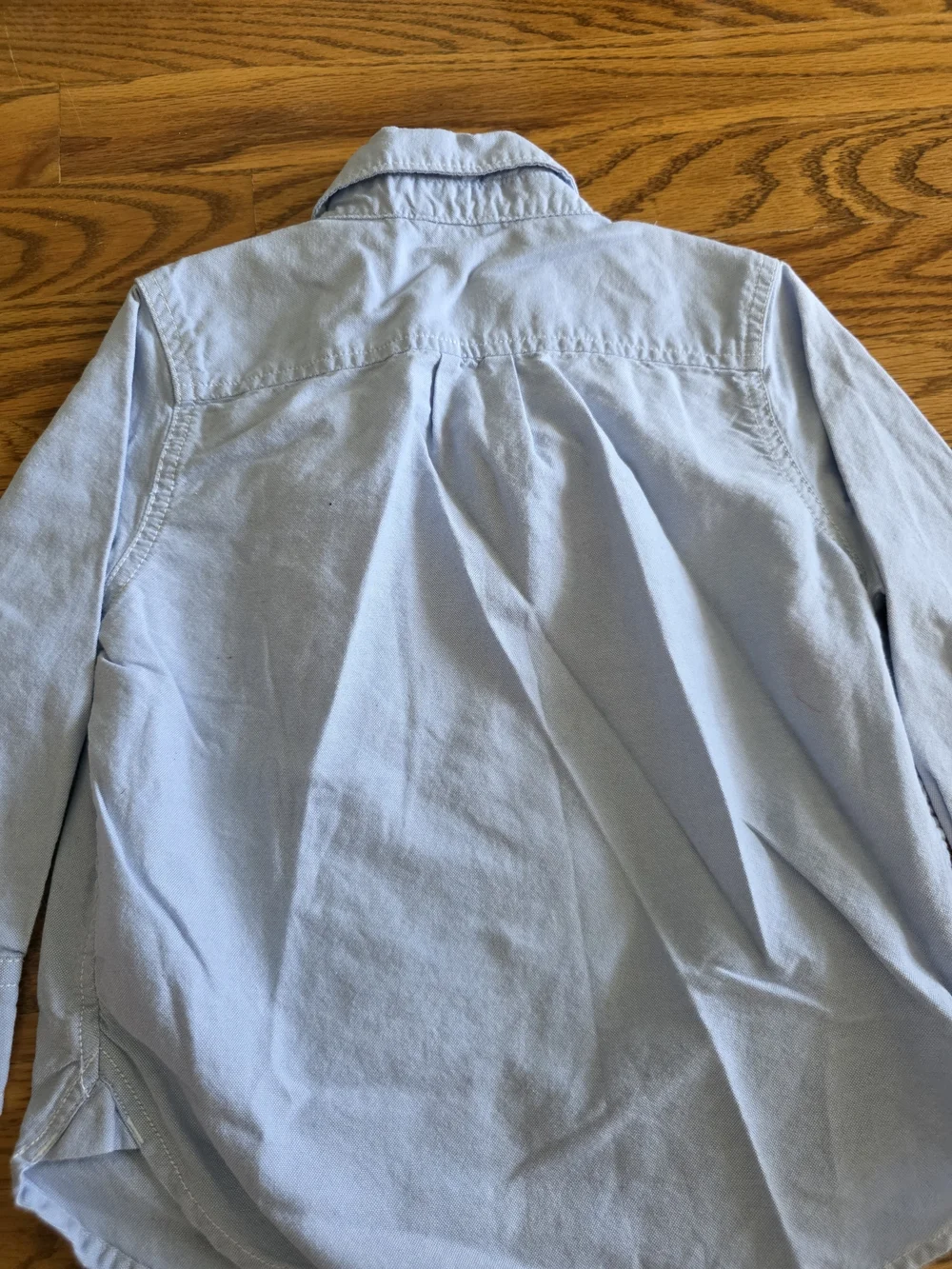 GAP Light Blue Button-Down Shirt with Chest Pocket